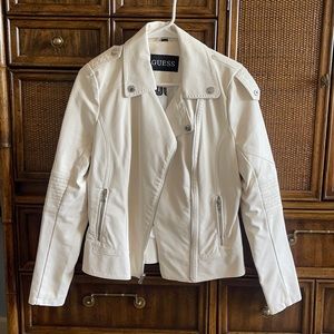 BNWOT size small GUESS leather jacket